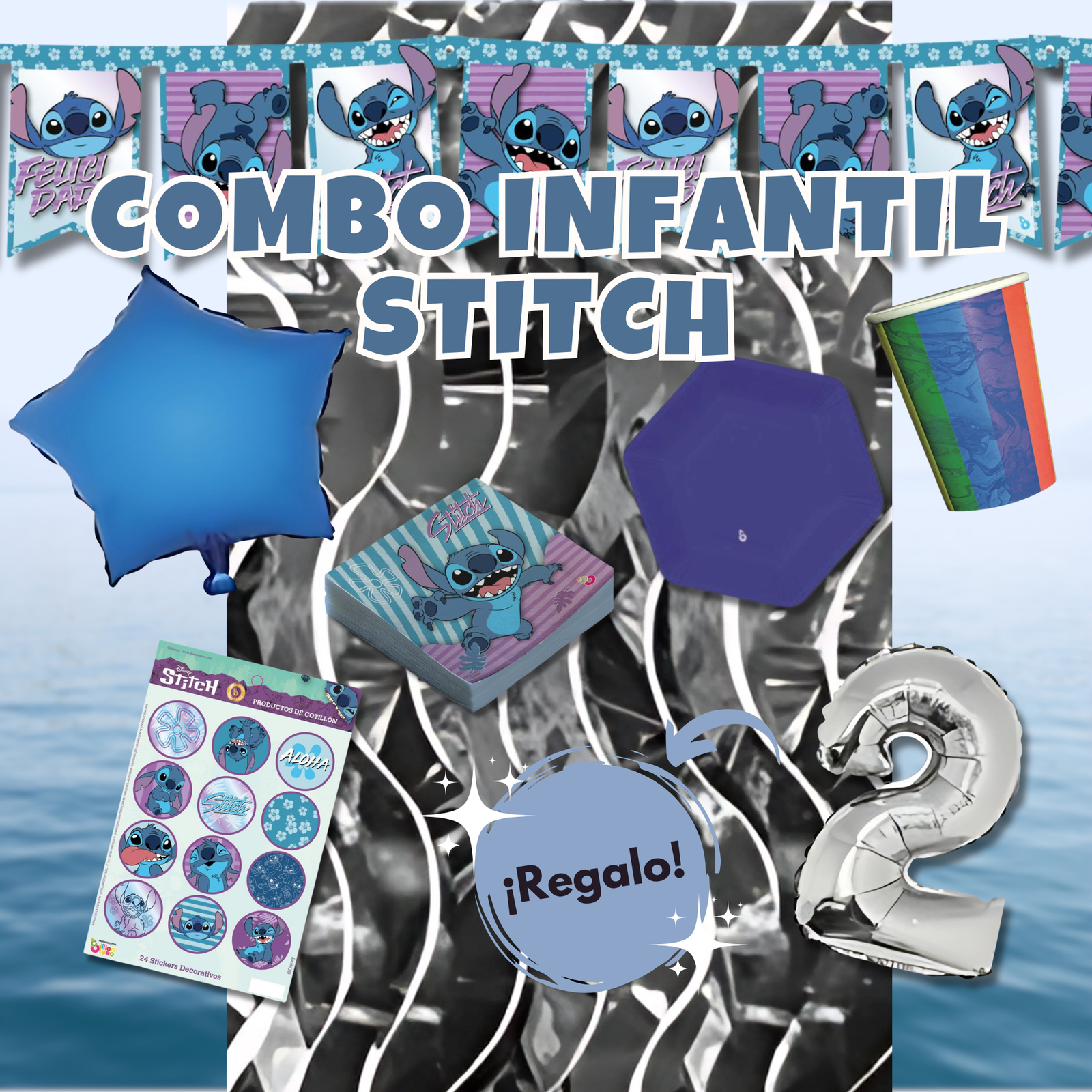 COMBO PREMIUM STITCH PARA 10 CHICOS