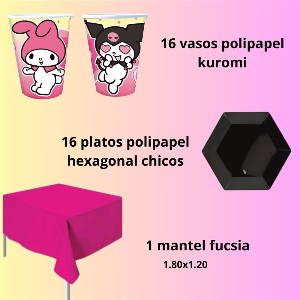 COMBO PREMIUM KUROMI PARA 10 CHICOS