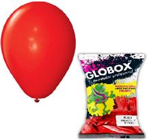 GLOBO PERLADO 12" X50 ROJO