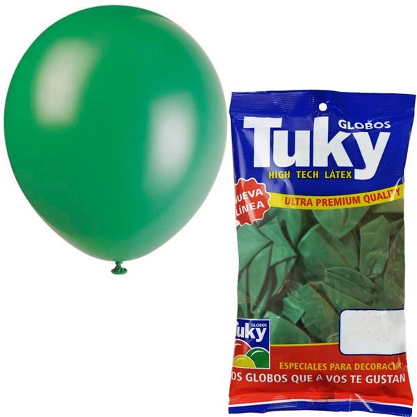 GLOBO T PERLADO 12" X50 VERDE