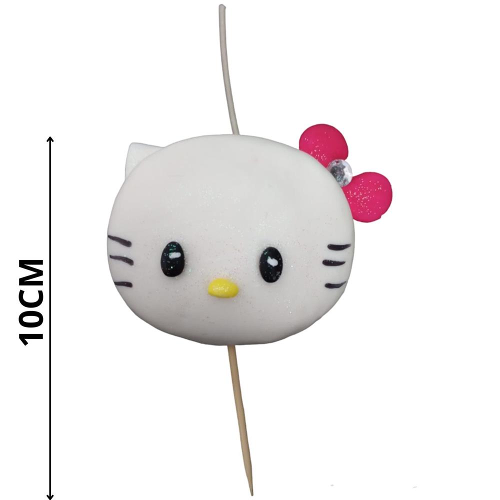 VELA PORCELANA FRIA X1 KUROMI HELLO KITTY