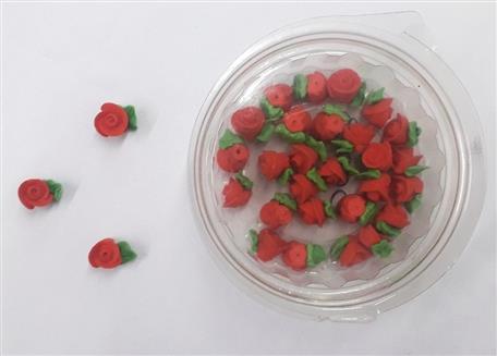 PASTILLAJE ROSA MINI X30 ROJO