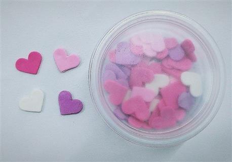 PASTILLAJE CORAZON MINI NENA X40