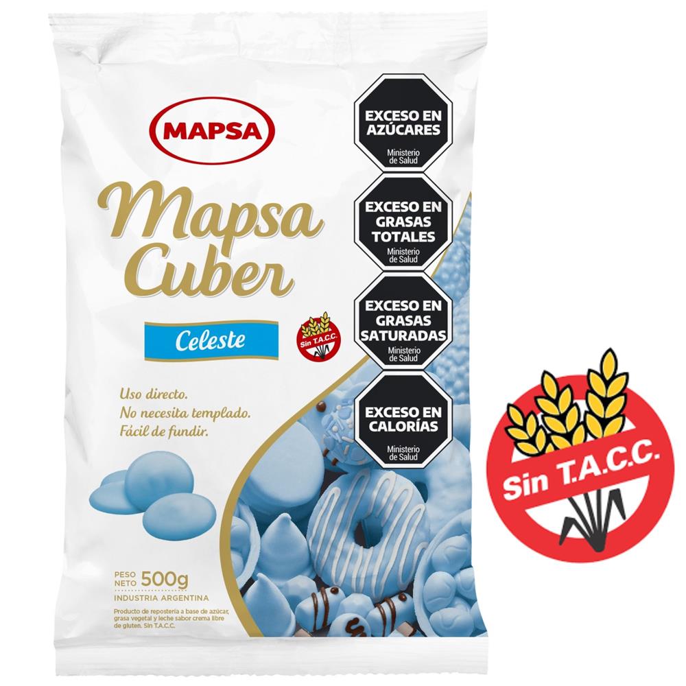 MAPSACUBER CELESTE 500Gr SABOR CREMA